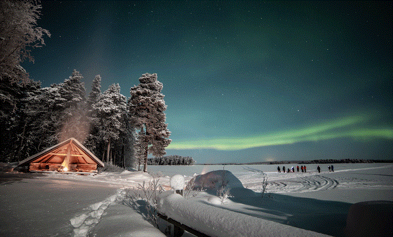 Polar Lights Tours in Levi- Kittilä in Winter