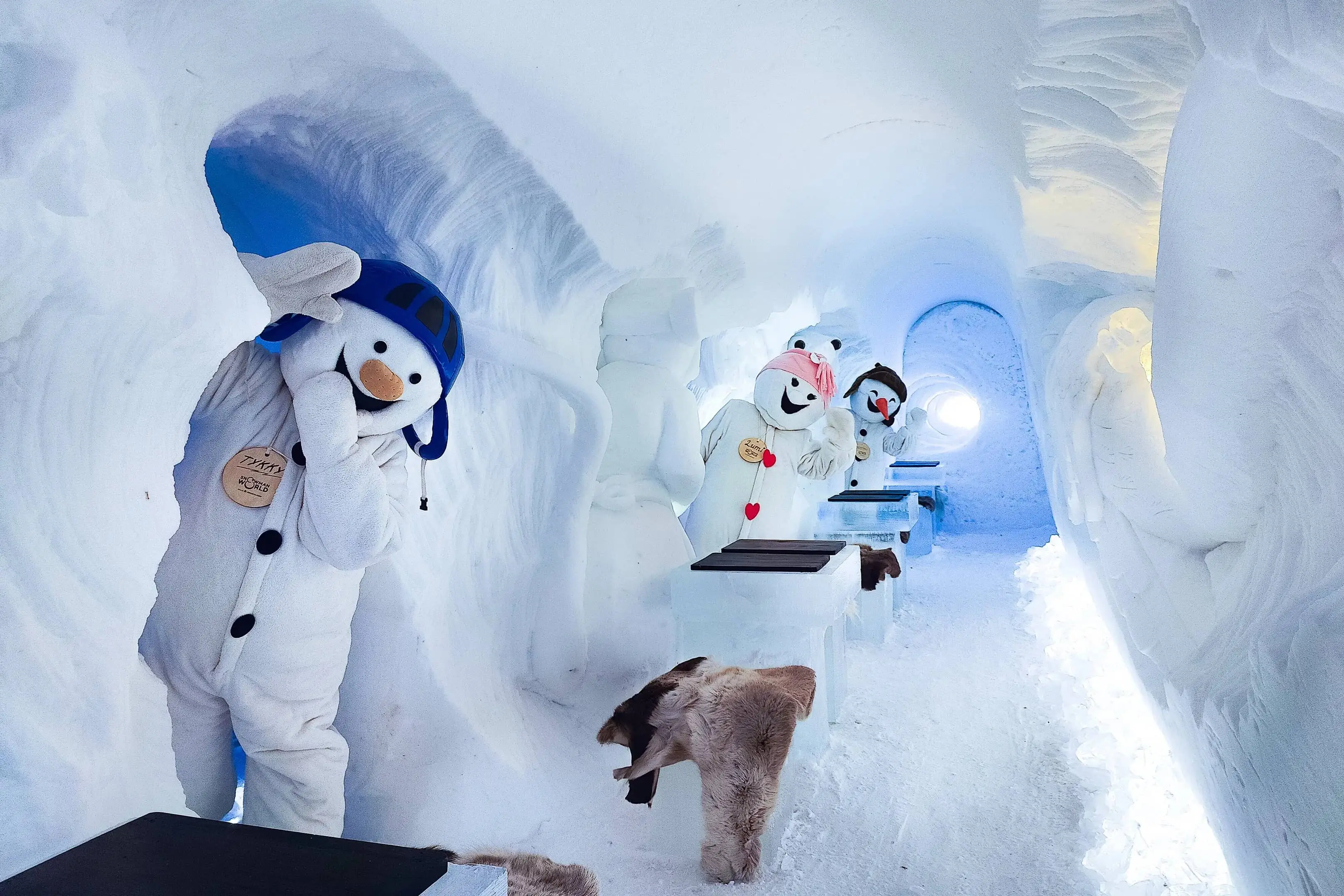 Snowman World Visit & Dinner at Snow Restaurant in Rovaniemi